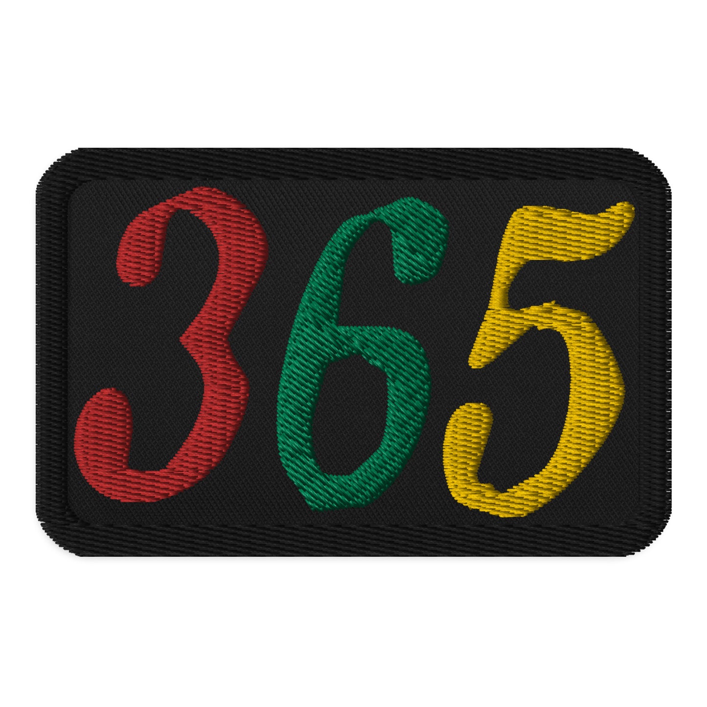 Embroidered Patch - Black History 365