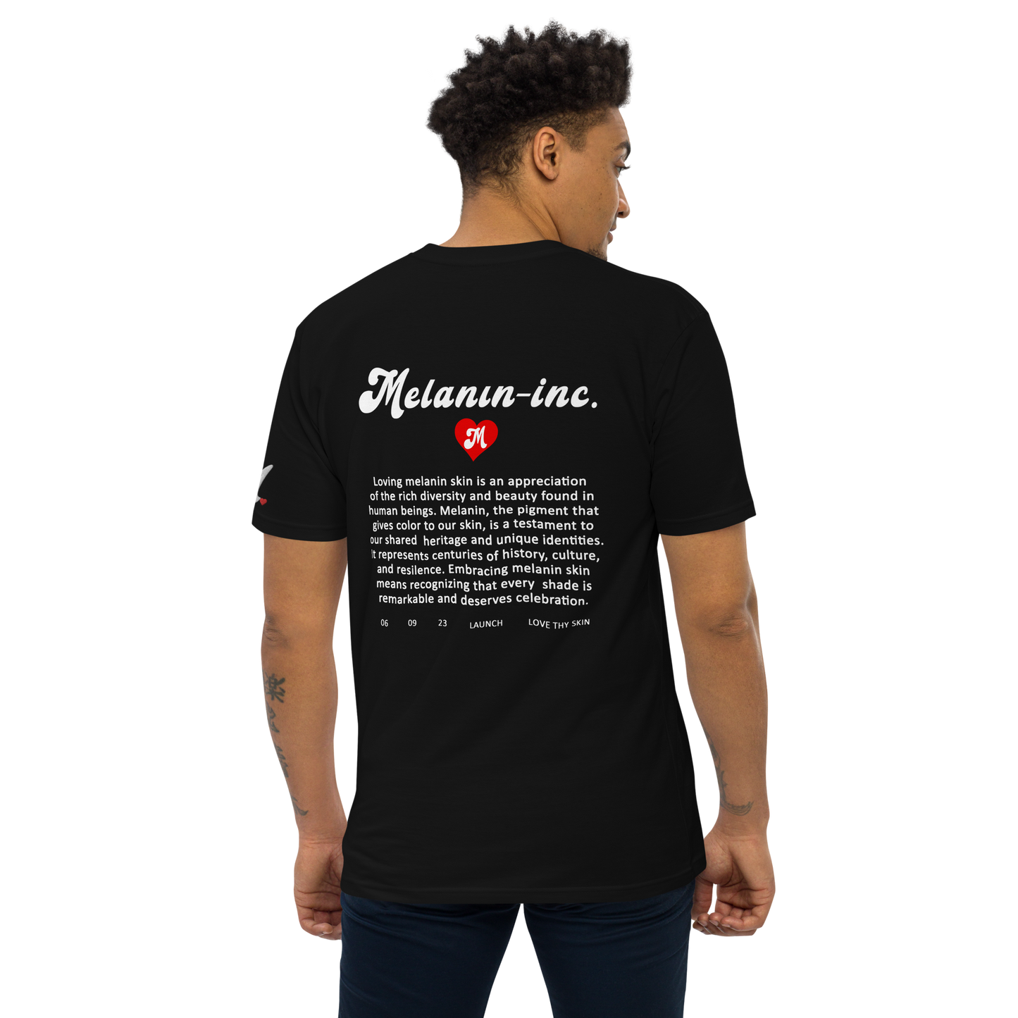 "The Message" Tee - Melanin-inc.