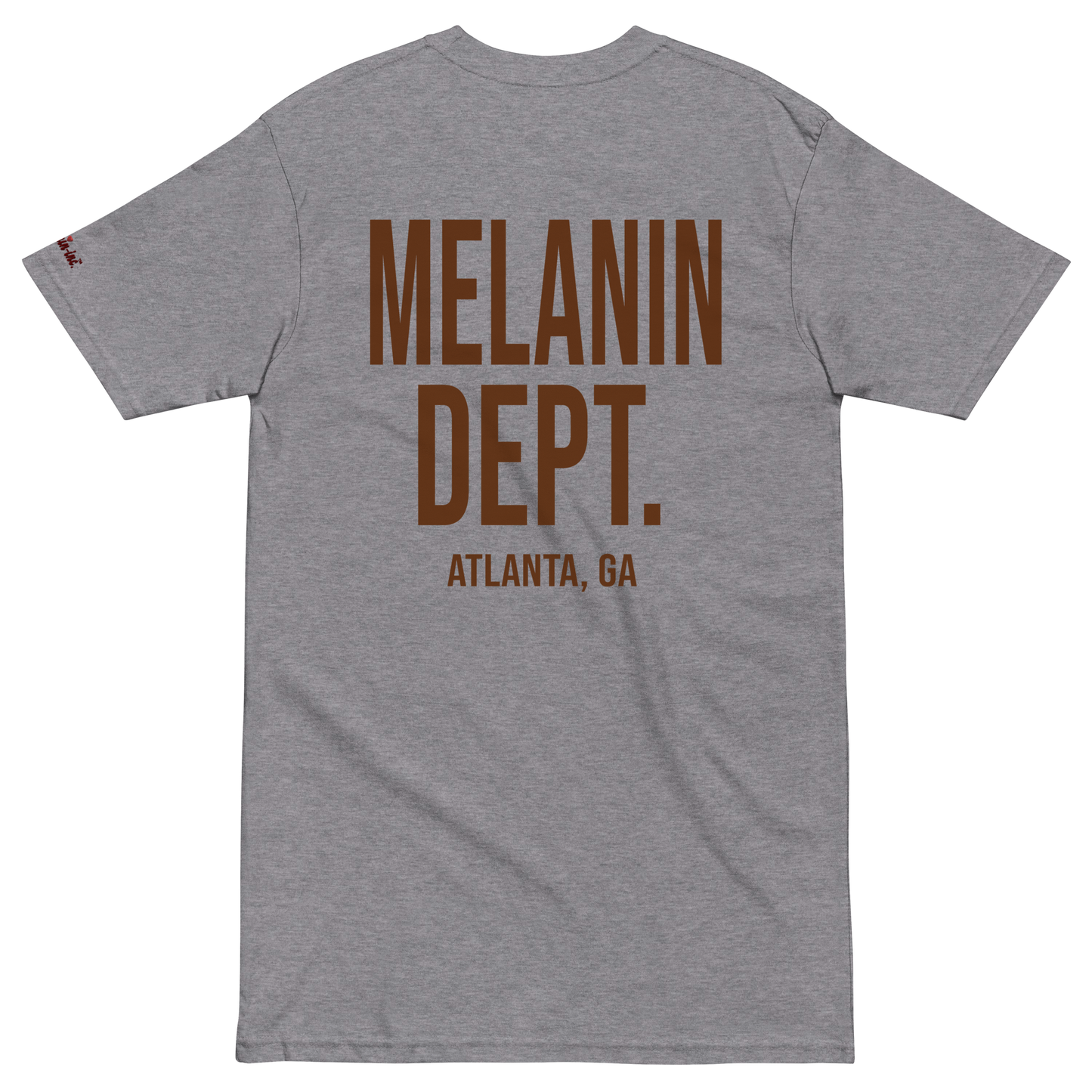 MELANIN DEPT. ATLANTA,GA T-Shirt  - Melanin-inc.