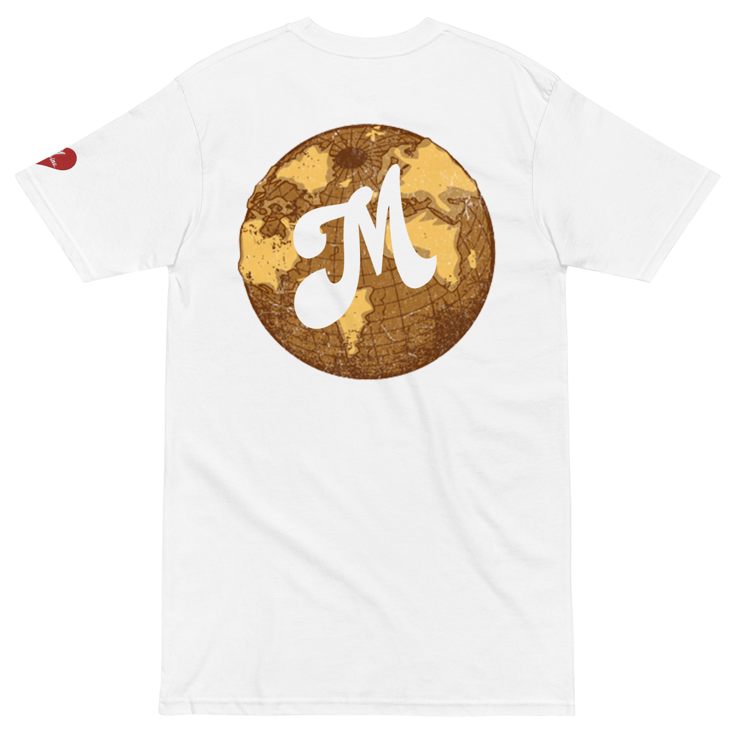 MELANIN WORLD (White Tee) - Melanin-inc.