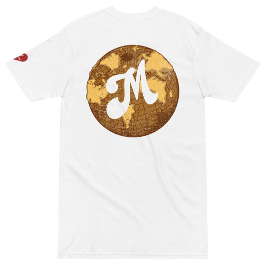 MELANIN WORLD (White Tee) - Melanin-inc.