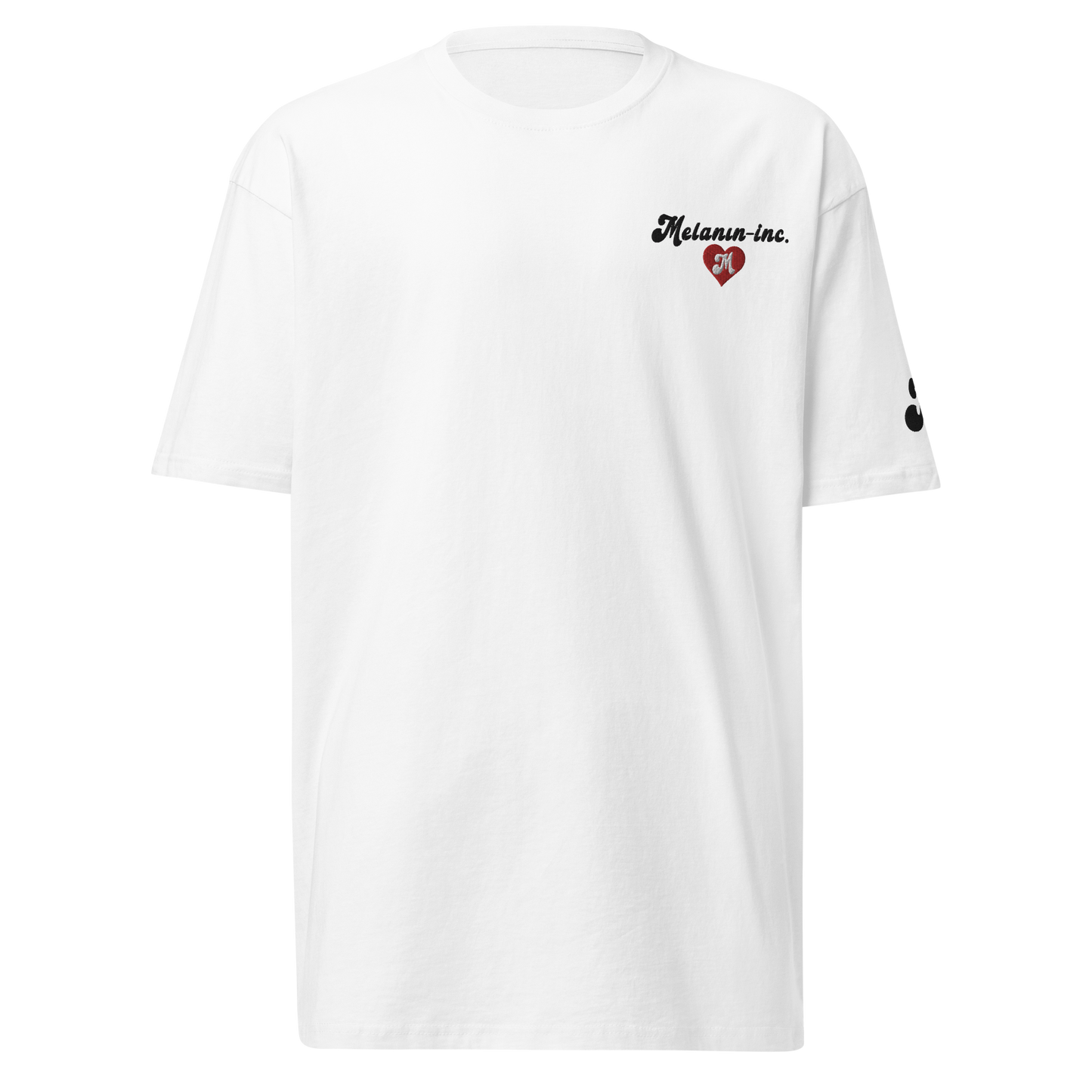 "The Message" Tee (White) - Melanin-inc.