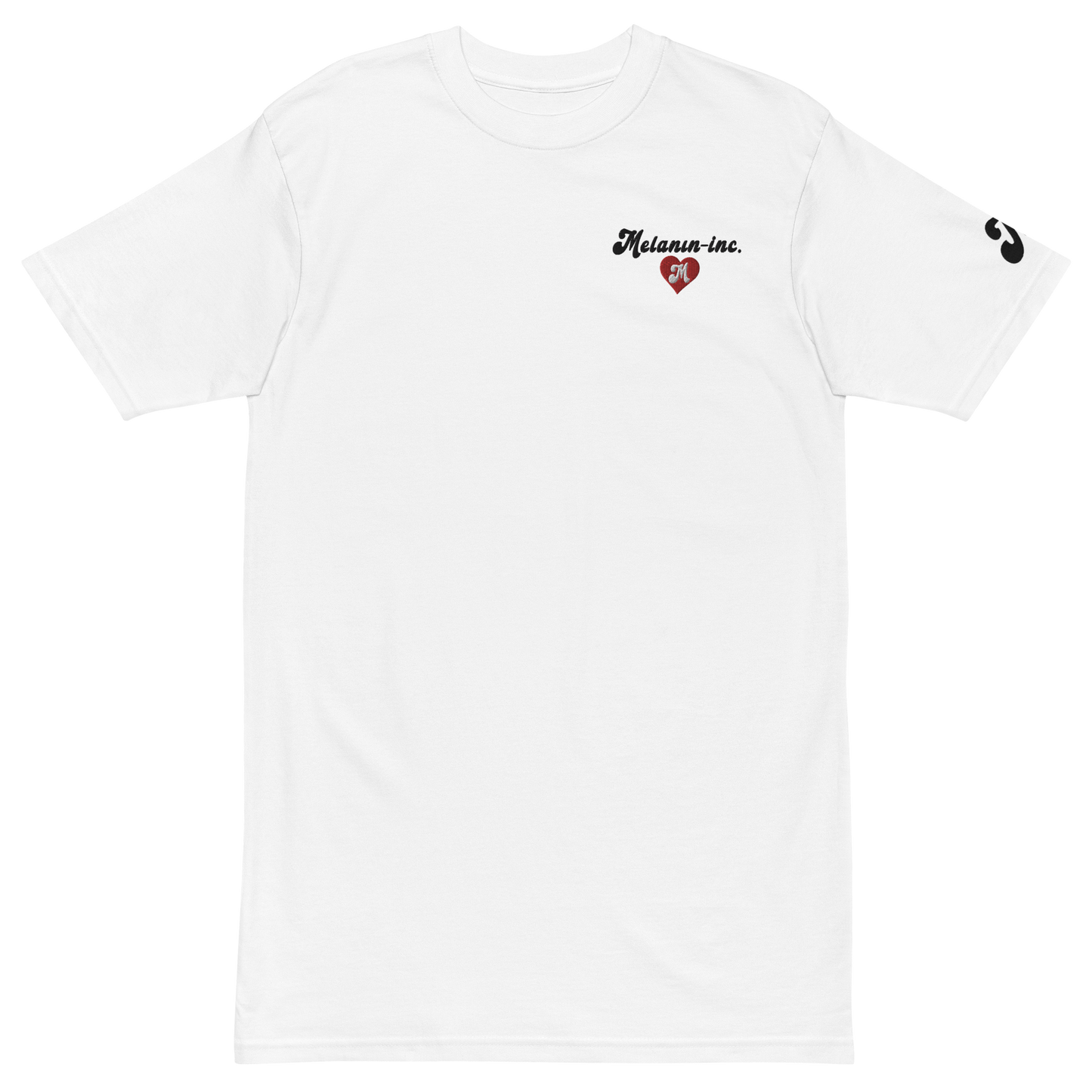 "The Message" Tee (White) - Melanin-inc.