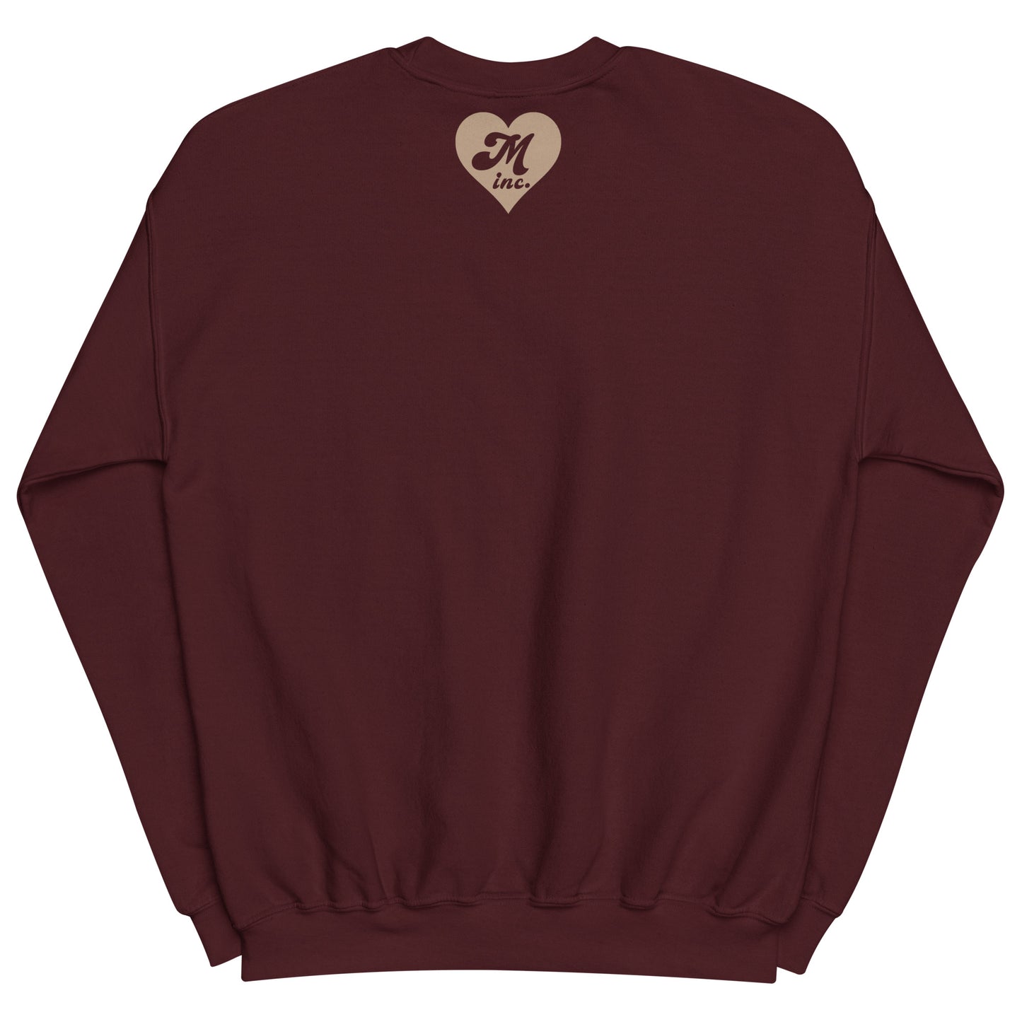 MELANIN - DTG (Light Brown) University Letters - Unisex Crewneck Sweatshirt