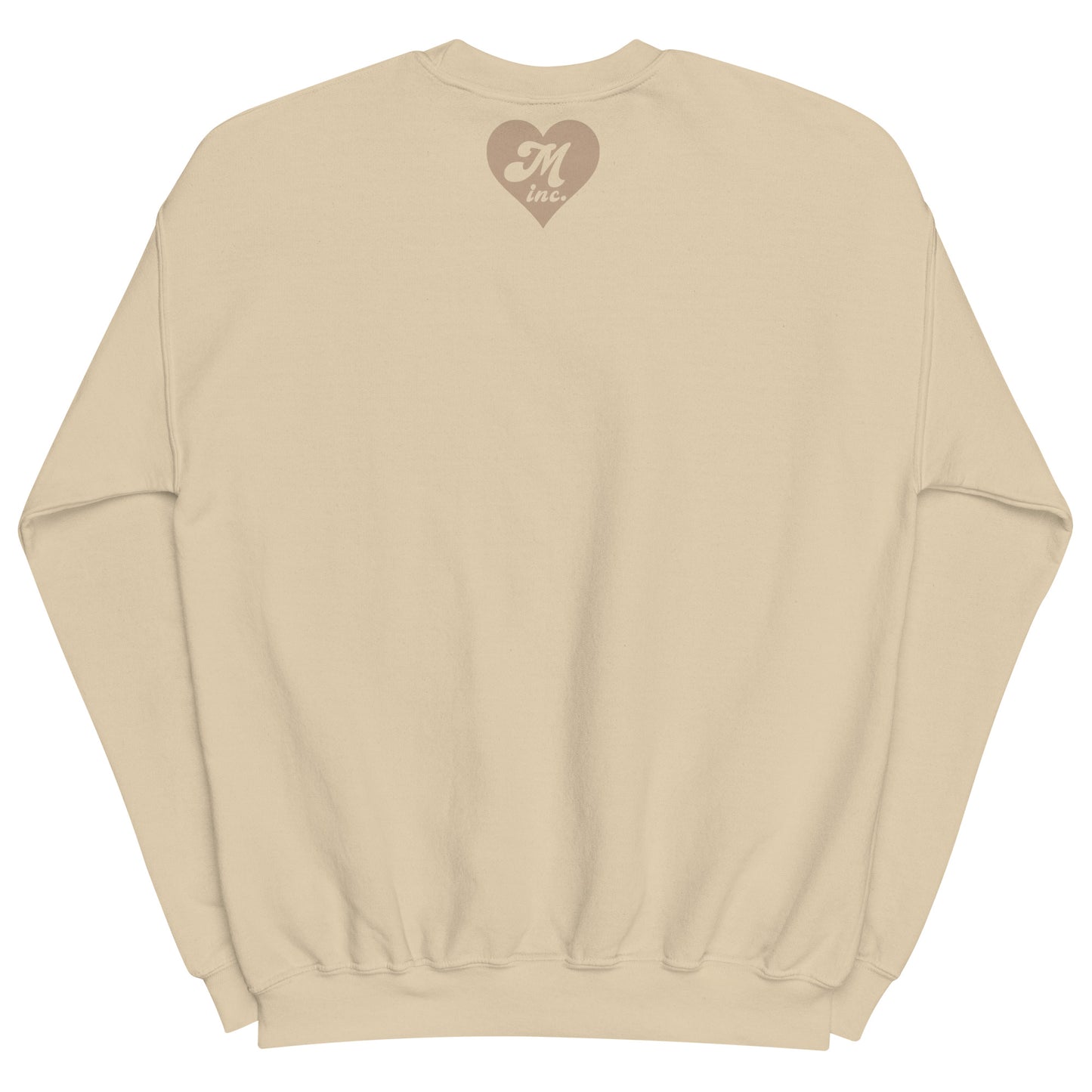 MELANIN - DTG (Light Brown) University Letters - Unisex Crewneck Sweatshirt