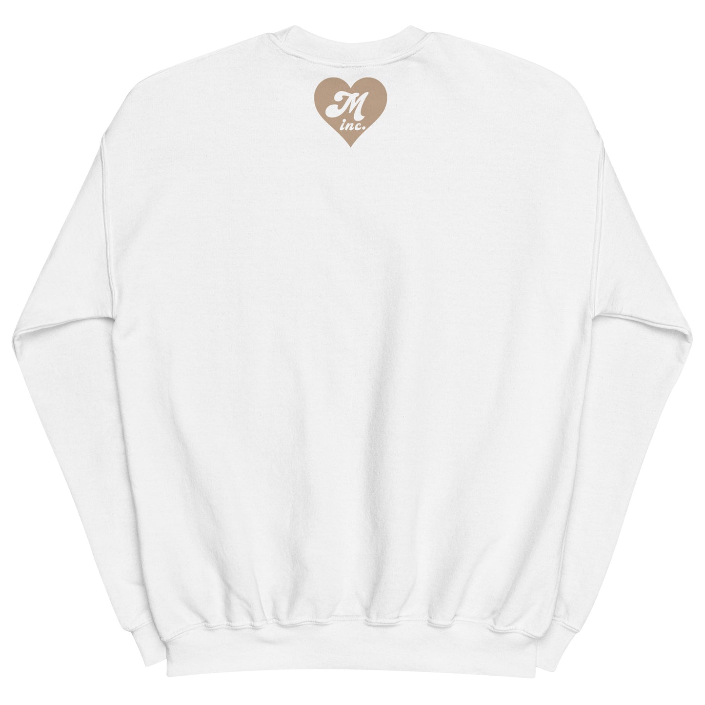 MELANIN - DTG (Light Brown) University Letters - Unisex Crewneck Sweatshirt