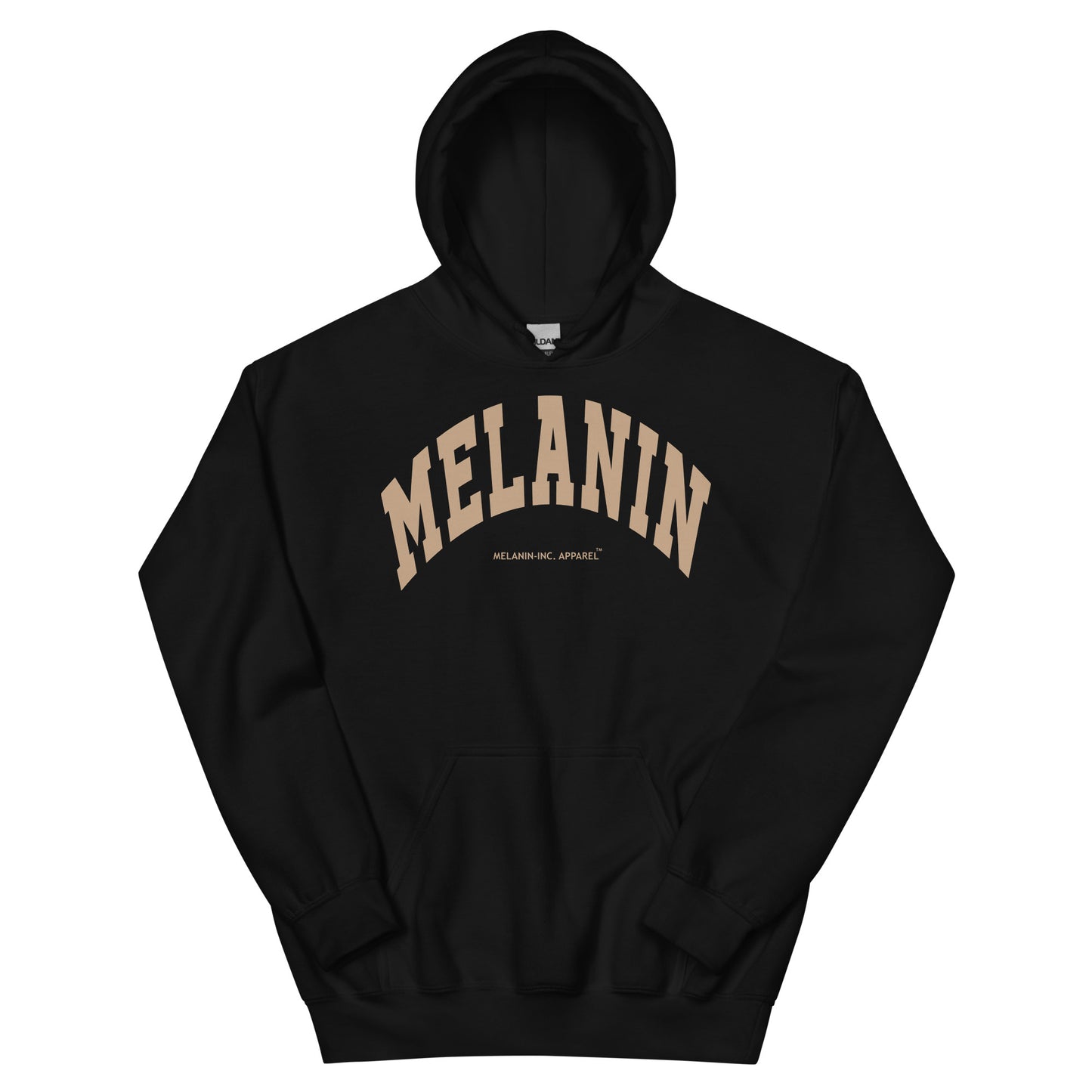 MELANIN - University Letters - DTG Unisex Hoodie