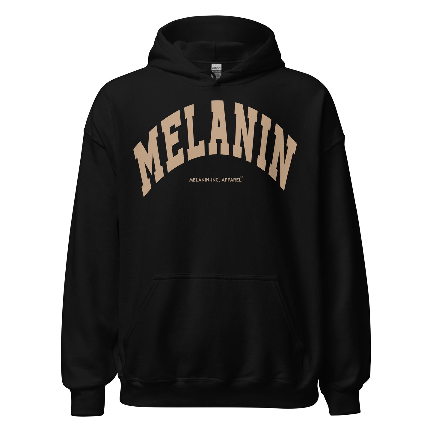 MELANIN - University Letters - DTG Unisex Hoodie