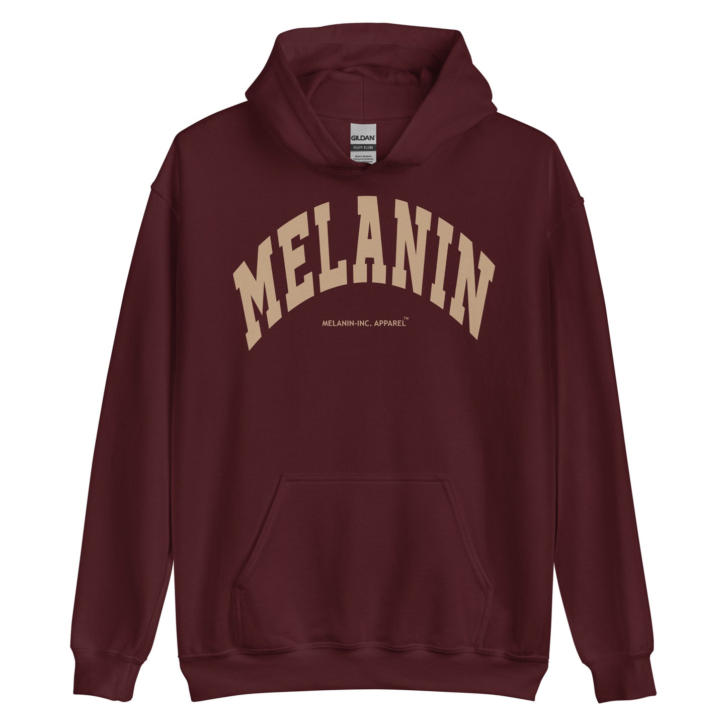 MELANIN - University Letters - DTG Unisex Hoodie