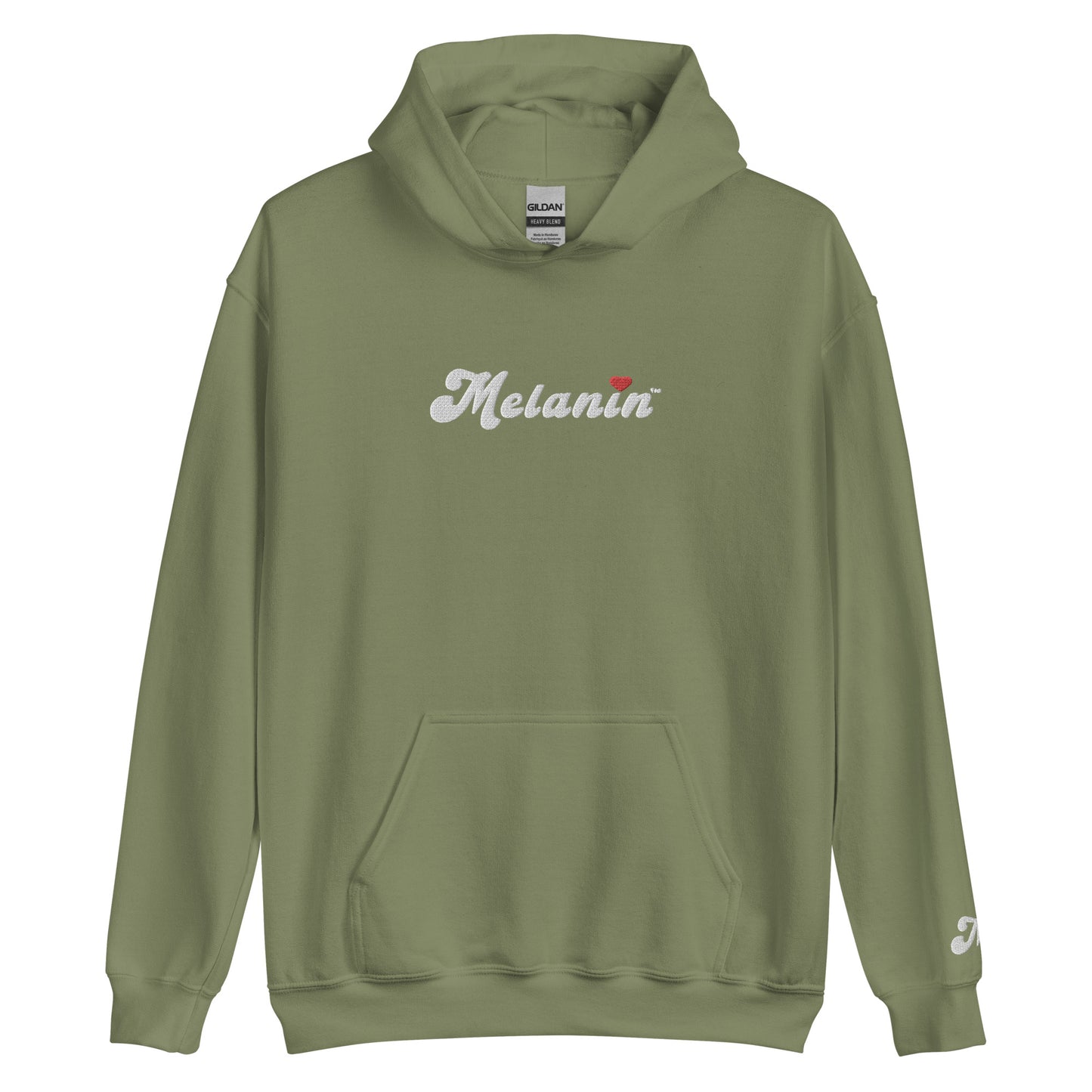 Melanin "Embroidered" Brand Unisex Hoodie