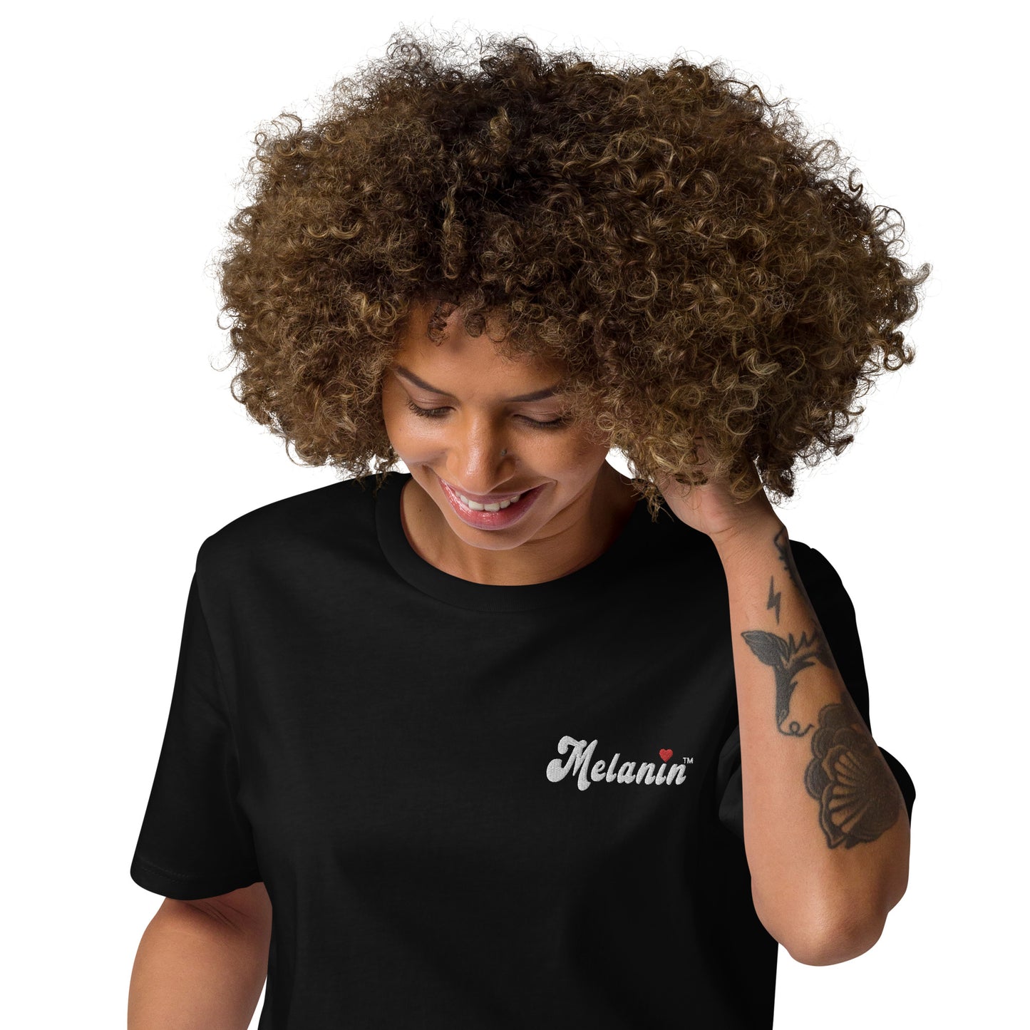 Melanin Brand (Embroidered - front only) Unisex Tee